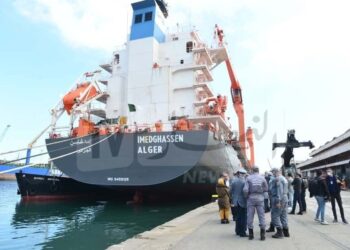 ميناء نواكشوط الدولي يستقبل اليوم الاثنين أول سفن الخط البحري بين موريتانيا والجزائر.