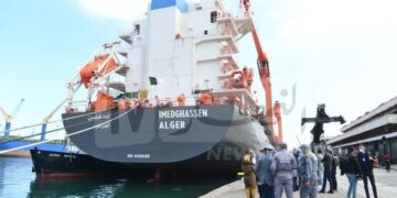 ميناء نواكشوط الدولي يستقبل اليوم الاثنين أول سفن الخط البحري بين موريتانيا والجزائر.