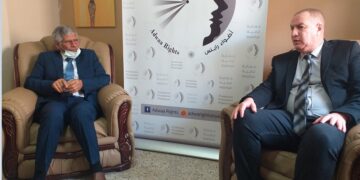 “عبد القادر الطالب عمر”  يستقبل من قبل رئيس جمعية أضواء رايتس للديمقراطية وحقوق الإنسان ( + التفاصيل ).