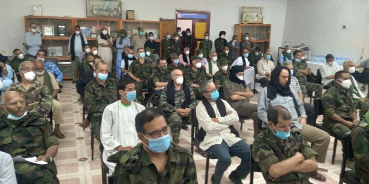 بالفيديو مع ألبوم صور : شاهد مراسيم تأبين الراحل فقيد الشعب الصحراوي “سيدأحمد البطل” الذي أقامته رئاسة الجمهورية (تغطية خاصة) .