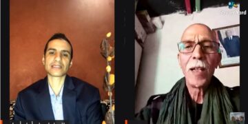 بالفيديو وجدير بالمتابعة : والي العاصمة السياسية والإدارية لجبهة لبوليساريو “حمة البونية” في لقاء ساخن مع قناة ميزرات يناقش  بكل شجاعة وجراءة عدة ملفات.
