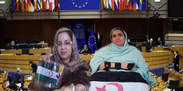 البرلمان الأوروبي : دعوات من أجل التدخل لوقف العدوان المغربي على الناشطتين مينة أباعلي وسلطانة خيا.