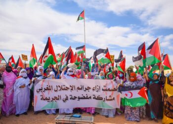 بالفيديو : شاهد مسيرة نسائية ضخمة بولاية بوجدور تضامناً مع الجسورة “سلطانة خيا” وضحايا القمع المغربي (+ بيان تضامني).