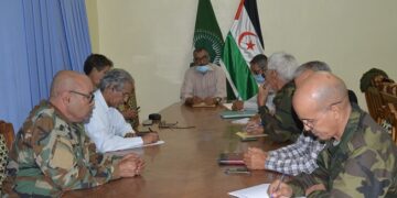 يحدث في هذه الأثناء : القيادة العليا لجبهة لبوليساريو تجتمع برئاسة بشرايا حمودي بيون.