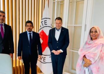 جنيف : رئيس اللجنة الدولية للصليب الأحمر يستقبل المكلف بأوروبا والإتحاد الأوروبي، أبي بشرايا وممثلة الجبهة لدى الأمم المتحدة أميمة عبد السلام.