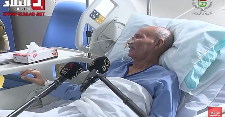 بالفيديو : الرئيس تبون يطمئن على صحة الرئيس الصحراوي إبراهيم غالي بالمستشفى المركزي للجيش وهذا ما دار بينهما من حديث.