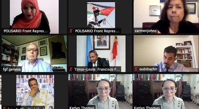 إنطلاق أشغال الندوة الرفيعة المستوى حول جذور وأسباب فشل الأمم المتحدة في تصفية الإستعمار من الصحراء الغربية.