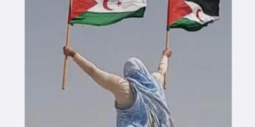 حصار ظالم وبطش تعاني منه عائلة أهل خيا بمدينة بوجدور المحتلة.