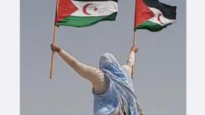 حصار ظالم وبطش تعاني منه عائلة أهل خيا بمدينة بوجدور المحتلة.