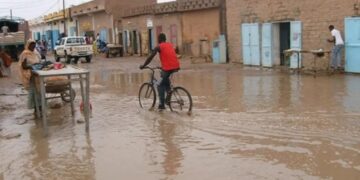 أمطار غزيرة تعم أراضي شاسعة من موريتانيا، وهذه مقاييس الأمطار المسجلة خلال الـ24 ساعة الماضية :