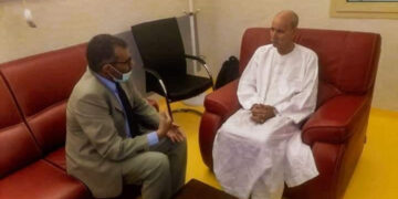 بالفيديو : هذه ما دار بين رئيس الجمهورية إبراهيم غالي والوزير الأول بشرايا حمودي بيون.