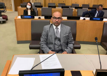 بالفيديو : الناشط “أحمد الطالب عمر“ يلقي كلمة بإسم منظمة كوديسا أمام اللجنة الخاصة بإنهاء الإستعمار التابعة للجمعية العامة للأمم المتحدة بنيويورك