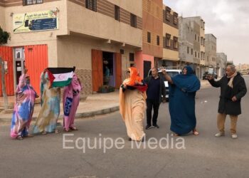 إحتفالاً بذكرى إعلان الجمهورية، المظاهرات الوطنية تعم المدن المحتلة.