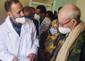 بالصور : بمعدات طبية ذات جودة عالية رئيس الجمهورية يشرف على تدشين المستشفي الجهوي لولاية بوجدور.
