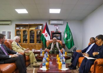 بالصور : الرئيس إبراهيم غالي يستقبل المبعوث الشخصي للأمين العام الأممي الى الصحراء الغربية، وهذه تفاصيل اللقاء :