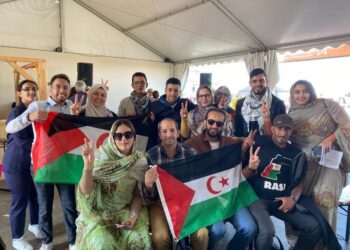 بالصور : منظمة كوديسا تستحوذ على أكبر جناح في معرض عيد الإنسانية بالعاصمة الفرنسية باريس، وتعرض تقاريرها الحقوقية أمام مئات النشطاء القادمين من مختلف دول العالم.