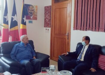 سفير الجمهورية الصحراوية السيد “أب ملعينين” يستقبل من قبل رئيس تيمور الشرقية 