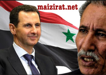 الرئيس الصحراوي “إبراهيم غالي” يبرق مهنئا نظيره السوري “بشار الأسد” بمناسبة اليوم الوطني لبلاده.