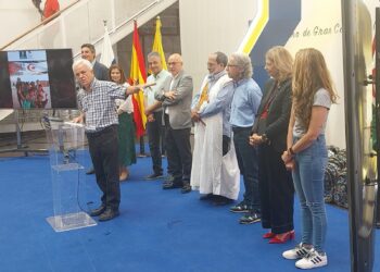 مجلس مقاطعة گران كناريا يستقبل الأطفال الصحراويين القادمين في إطار برنامج عطل في سلام.