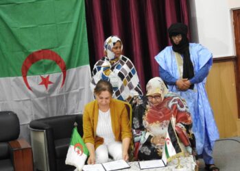 بومرداس : توقيع اتفاقية تعاون وشراكة بين الجمعية الوطنية لمنتدى دعم و ترقيةالمرأة الريفية والإتحاد الوطني للمرأة الصحراوية