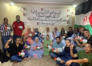 عاجل من قلب العيون المحتلة : الإعلان عن تأسيس ألية لتنسيق وتوحيد الجهود النضالية بالمناطق المحتلة.