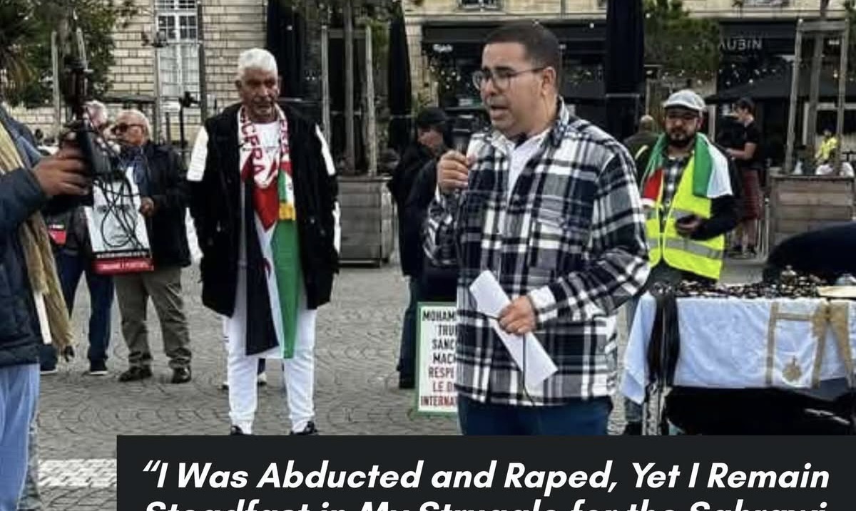 في اليوم العالمي لمناهضة التعذيب.. منظمة فرونت لاين الدولية Front Line Defenders تنشر شهادة المدافع الصحراوي وسجين الرأي السابق نائب رئيس منظمة كوديسا “الديش الداف”.