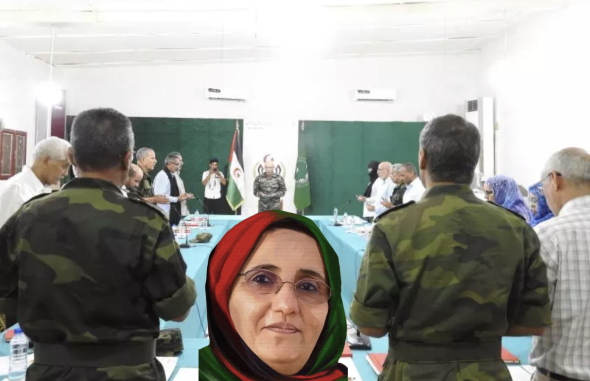 القيادة العليا لجبهة لبوليساريو  تقف دقيقة صمت ترحما على روح القيادية خديجة حمدي وشهداء القضية الوطنية.
