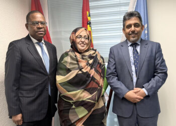 جنيف : المستشار الخاص للرئيس الدبلوماسي المخضرم “أبي بشرايا البشير” رفقة السفيرة “النجاة حندي” يجريان زيارة مجاملة للممثل الدائم لدولة الموزمبيق لدى الأمم المتحدة والمنظمات الدولية.