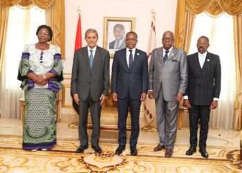 السفير الصحراوي “حمدي ميارة” يستقبل من طرف رئيس الجمعية الوطنية في جمهورية انغولا ( الصور)